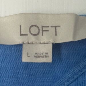 LOFT  ruffle tiered, midi dress